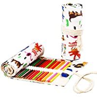 Los mejores  - TOYESS - Estuche grande para niños y niñas- con bolsillos triples personalizados con grandes compartimentos para la…